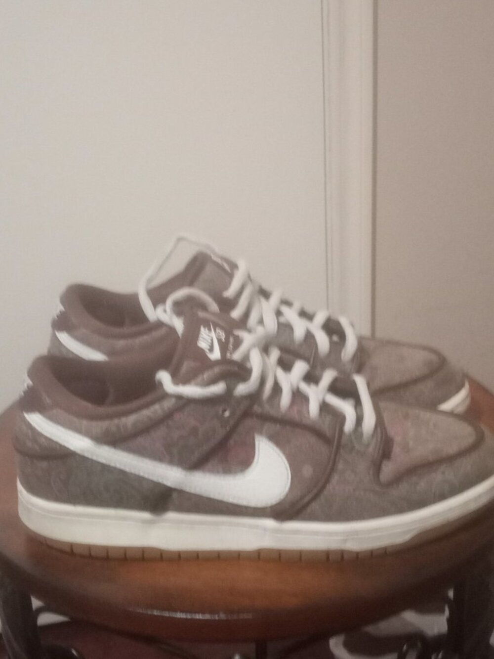 Nike Dunk Low Pro SB Paisley Brown Size 9 Men's DH7534 200